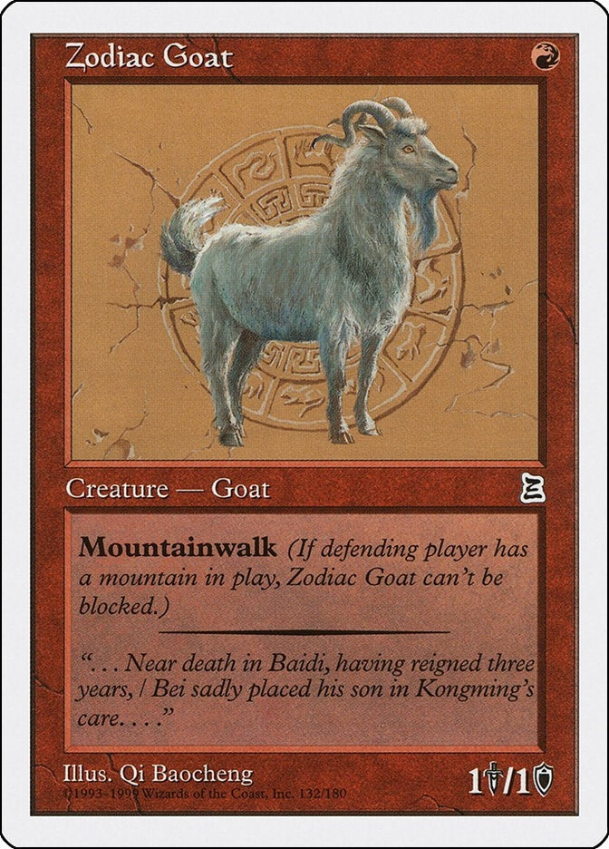 Zodiac Goat (132) [PTK]