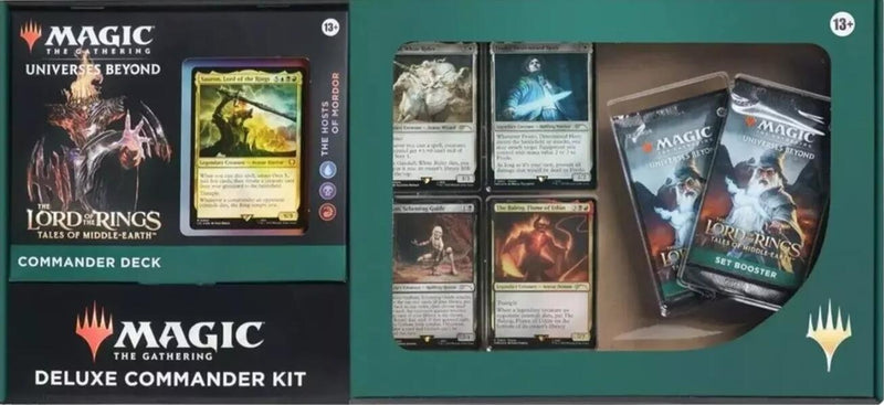 Image for The Lord of the Rings: Tales of Middle-earth Deluxe Commander Kit - The Hosts of Mordor [LTC]