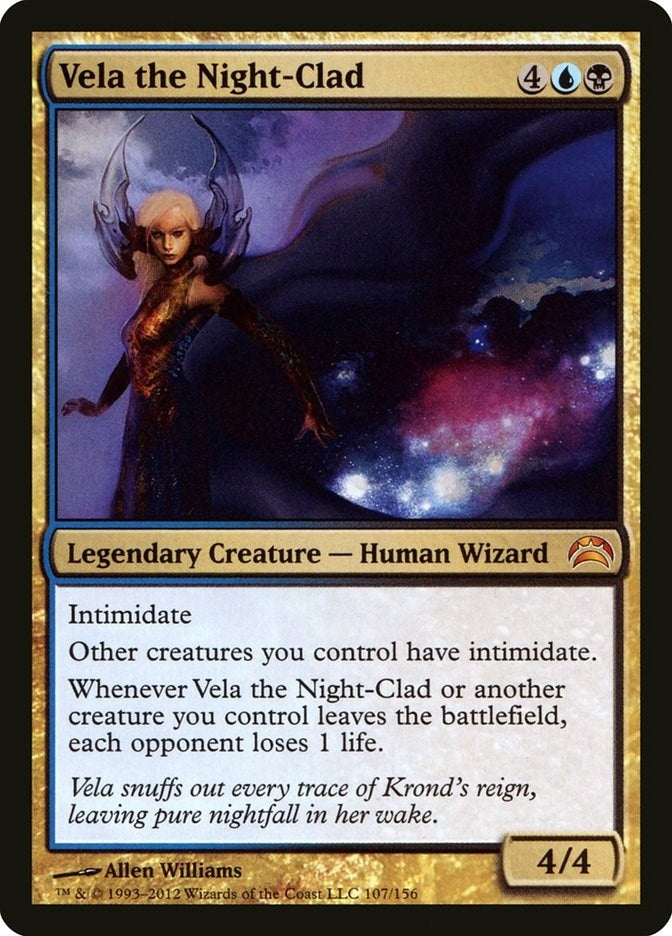 Vela the Night Clad (107) [PC2]