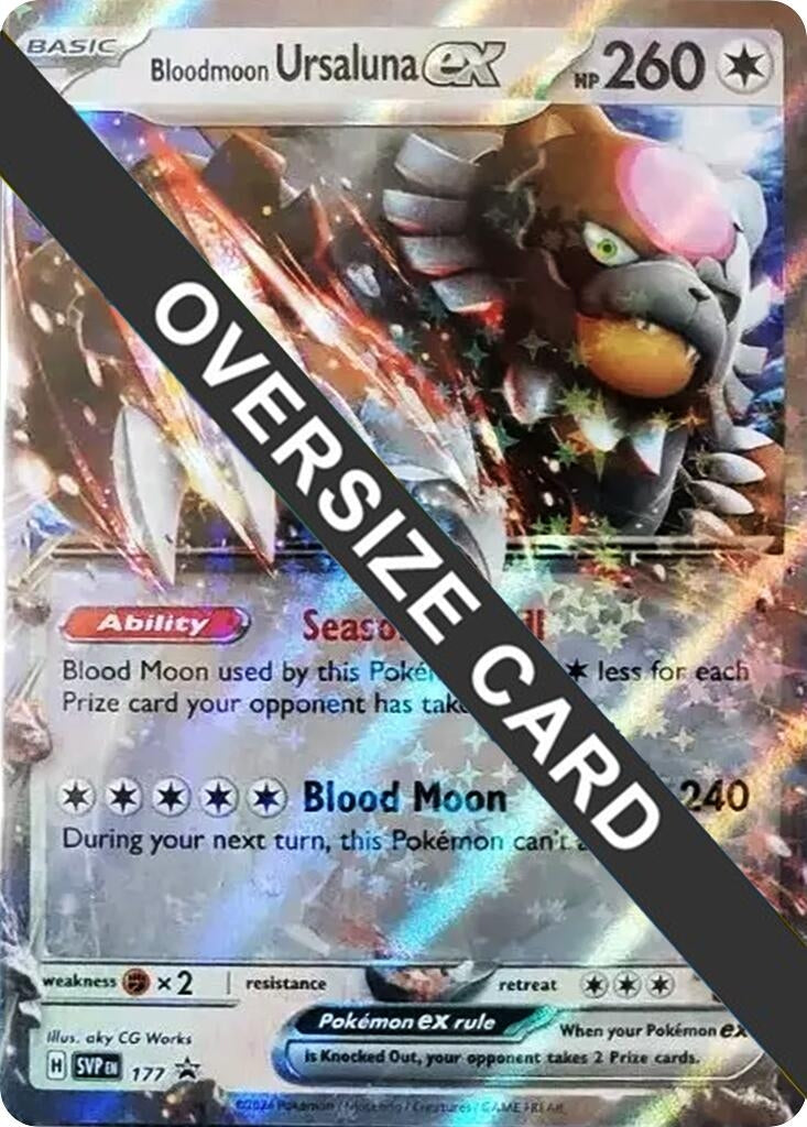 Image for Bloodmoon Ursaluna ex - 177 (141) [PR]