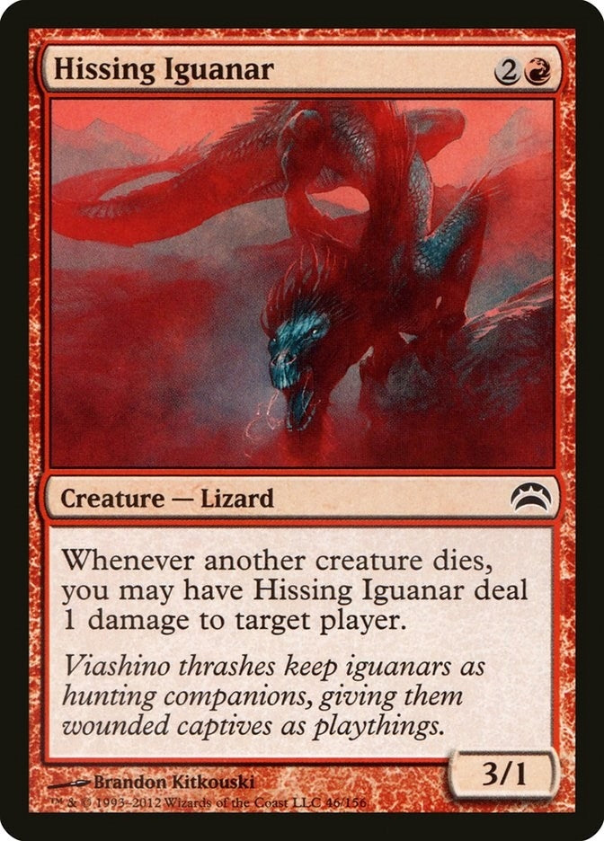 Hissing Iguanar (46) [PC2]