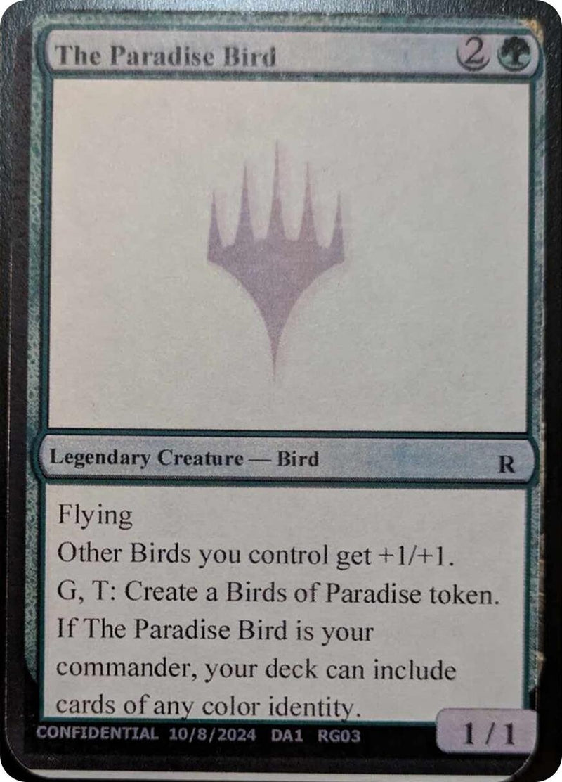 Image for The Paradise Bird