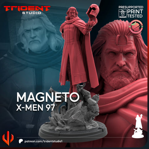 MAGNETO XMEN 97 - Marvel MCP-Compatible 40mm Resin Miniature