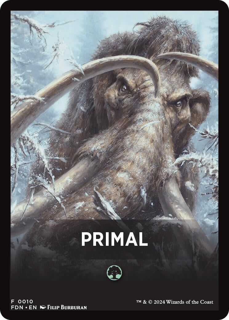 Image for Primal Theme Card (10) [FDN]