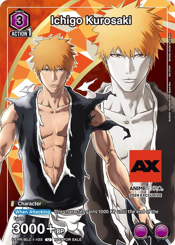 Image for Ichigo Kurosaki (Anime Expo 2024) (UEPR/BLC-1-103) [UEPR]