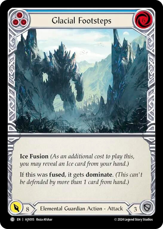 Image for Glacial Footsteps (Blue) (AJV015)
