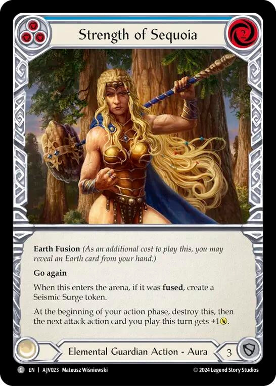 Image for Strength of Sequoia (Blue)