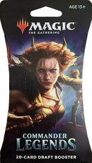 Image for Commander Legends - Sleeved Draft Booster Pack [CMR]