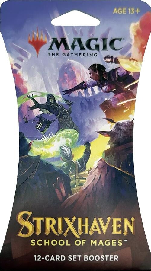 Image for Strixhaven: School of Mages - Sleeved Set Booster Pack [STX]