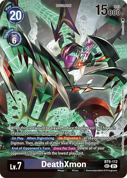 Image for DeathXmon (Alternate Art) (BT9-112 SEC) [LM]