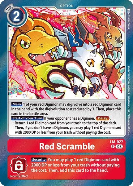 Image for Red Scramble (LM-027 P) [LM]