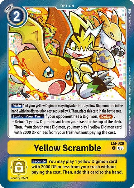 Image for Yellow Scramble (LM-029 P) [LM]