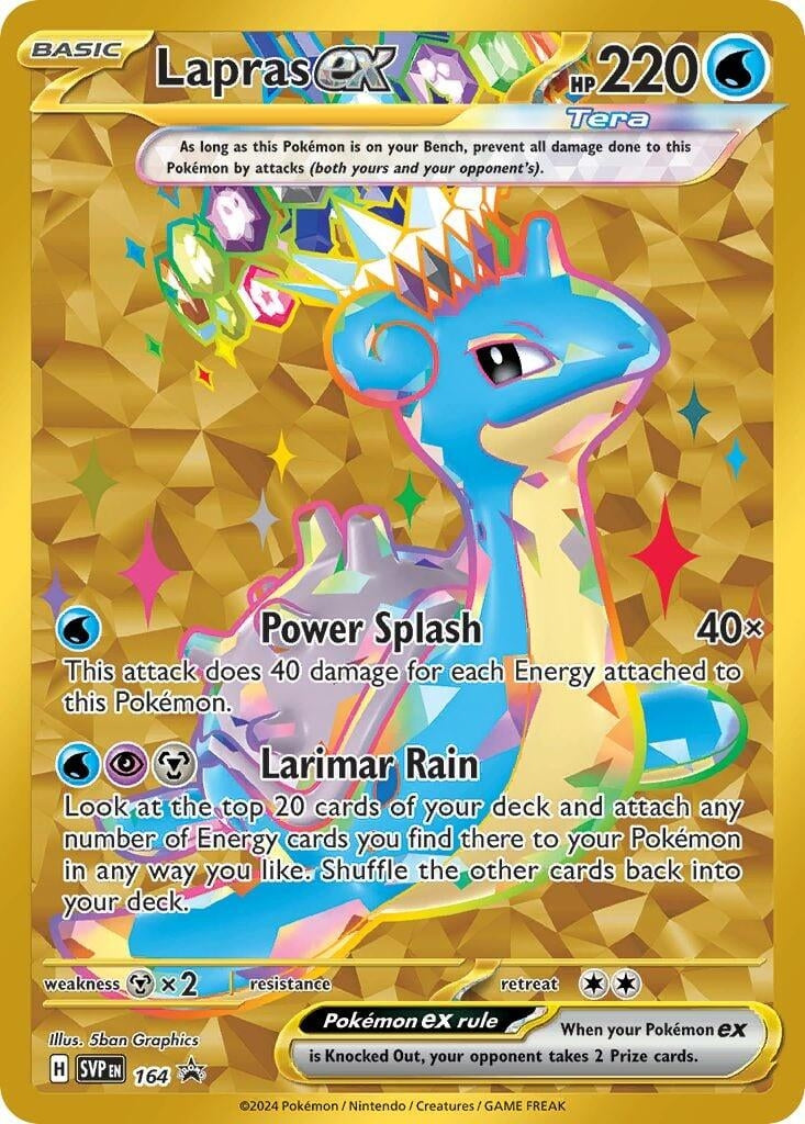 Image for Lapras ex - 164 (164) [SVP]