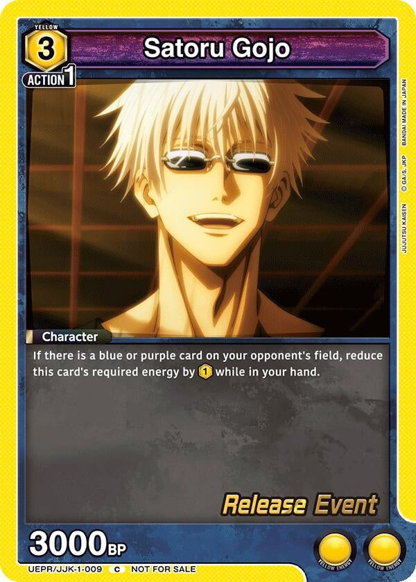 Image for Satoru Gojo (009) (31009) [UE03BT_RE]