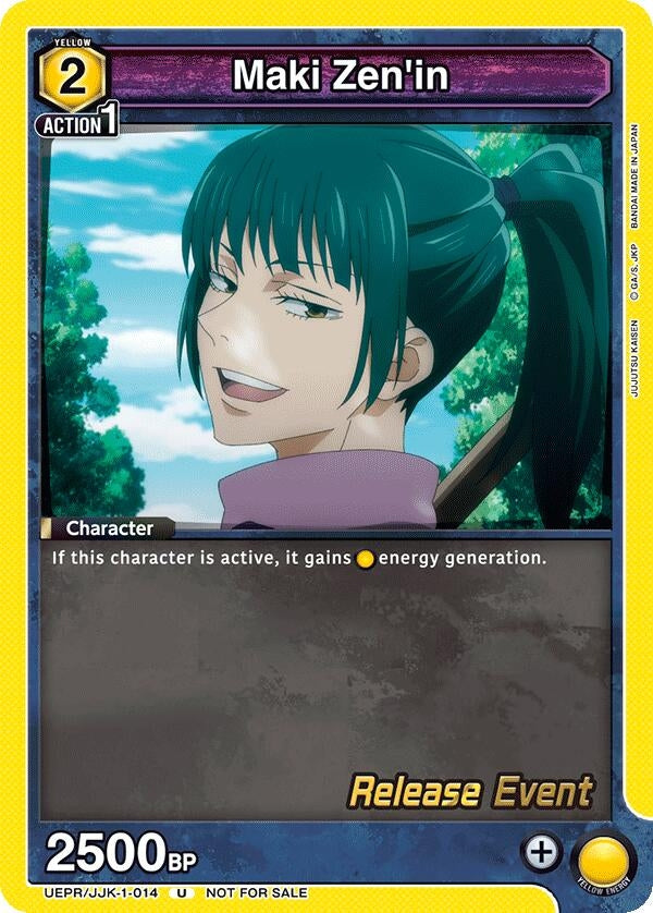 Image for Maki Zen'in (014) (31014) [UE03BT_RE]