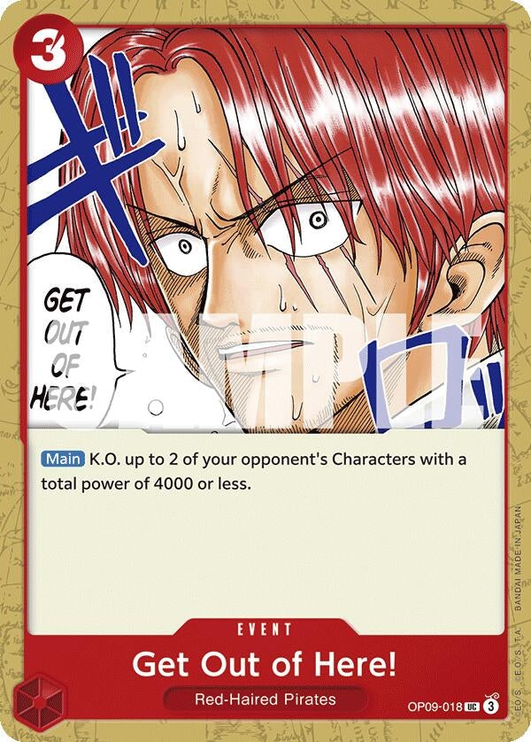 Image for Get Out of Here! (OP09-018) [OP09]