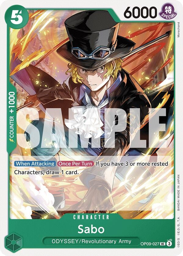 Image for Sabo (027) (OP09-027) [OP09]