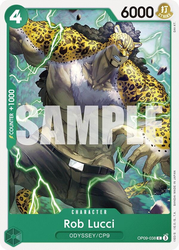 Image for Rob Lucci (038) (OP09-038) [OP09]
