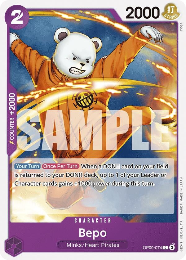 Image for Bepo (OP09-074) [OP09]