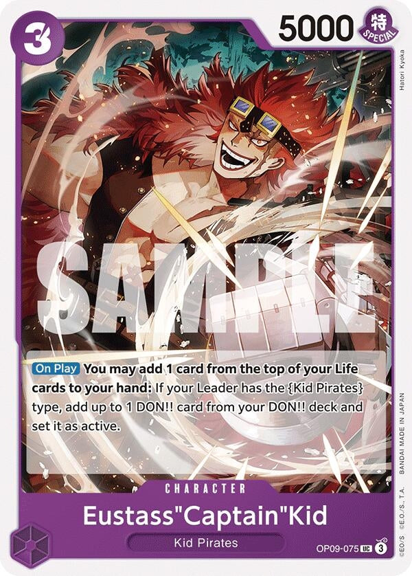 Image for Eustass"Captain"Kid (OP09-075) [OP09]