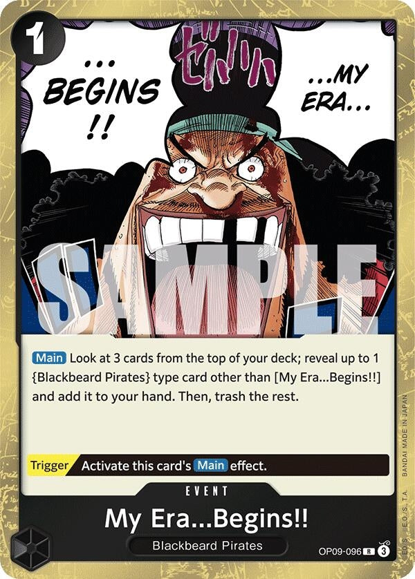 Image for My Era...Begins!! (OP09-096) [OP09]