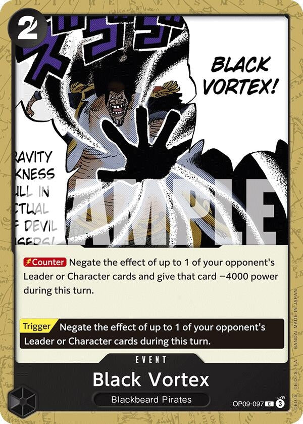 Image for Black Vortex (OP09-097) [OP09]