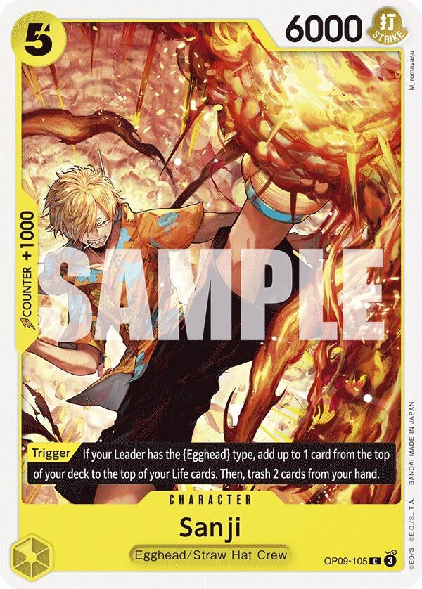 Image for Sanji (105) (OP09-105) [OP09]