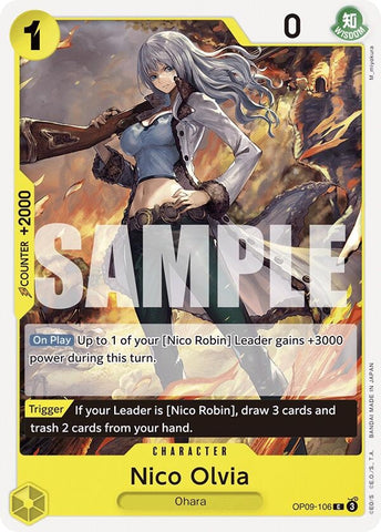 Image for Nico Olvia (OP09-106) [OP09]