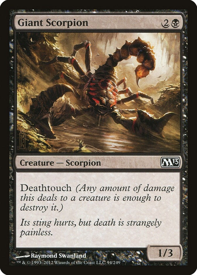 Giant Scorpion (94) (Magic 2013 (M13))