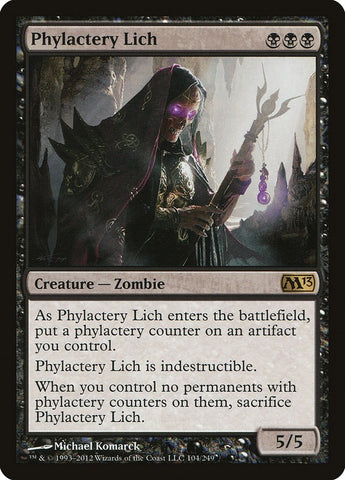 Phylactery Lich (104) [M13]