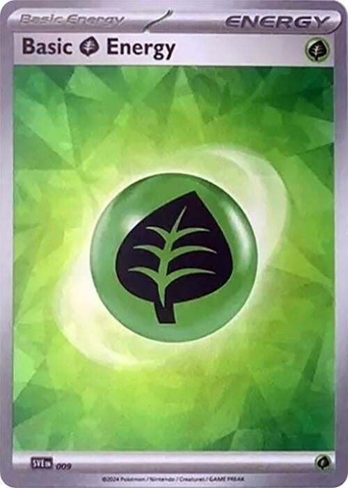 Image for Basic Grass Energy (Cracked Ice Holo) (9) [SV07]