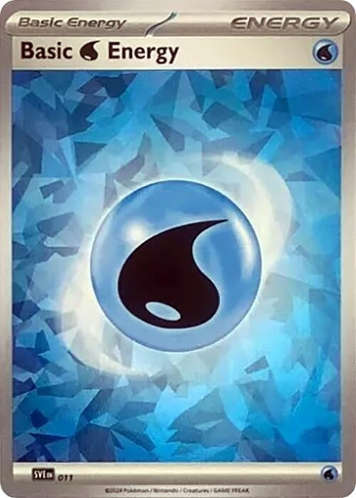 Image for Basic Water Energy (Cracked Ice Holo) (11) [SV07]