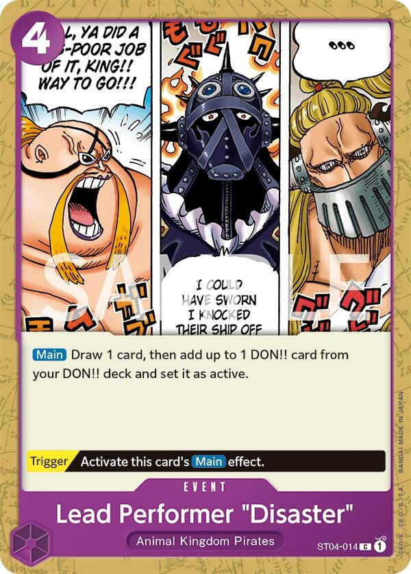 Image for Lead Performer "Disaster" (4014) [OPRP]