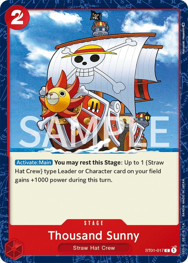 Image for Thousand Sunny (1017) [OPRP]