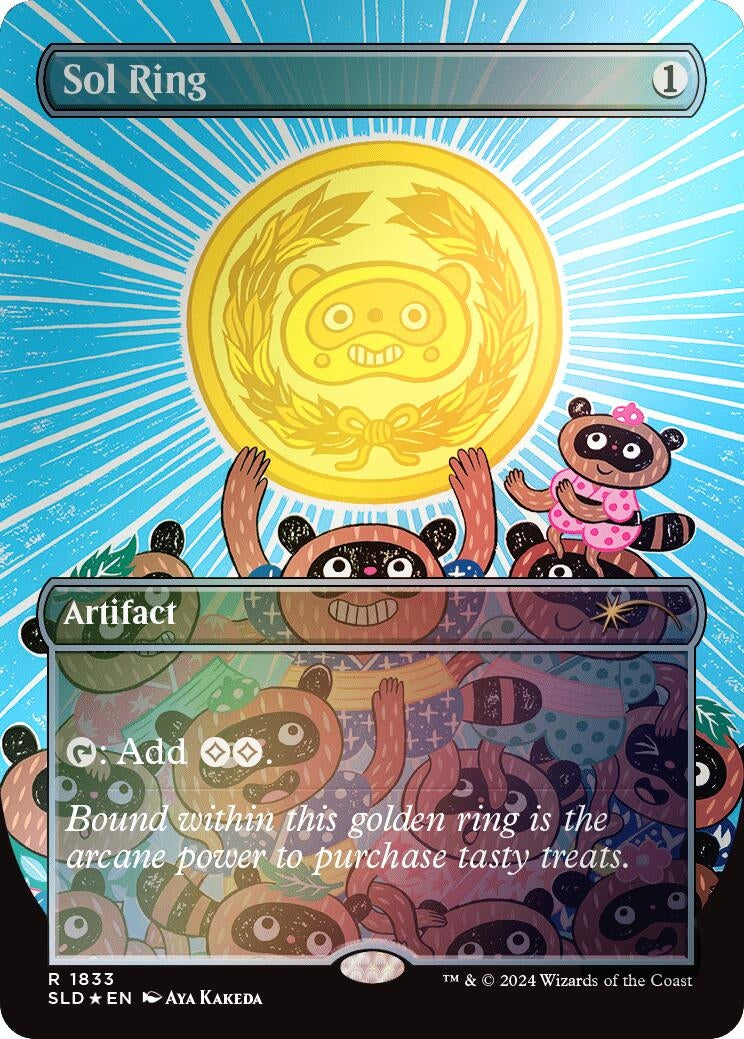 Image for Sol Ring (1833) (Rainbow Foil) (1833) [SLD]