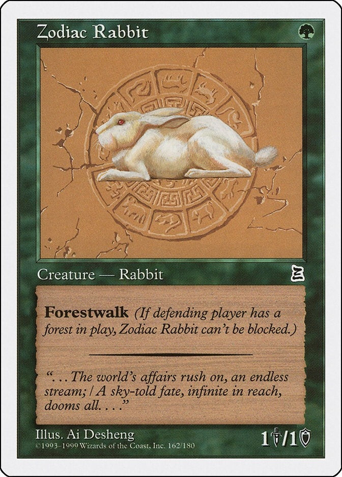Zodiac Rabbit (162) [PTK]