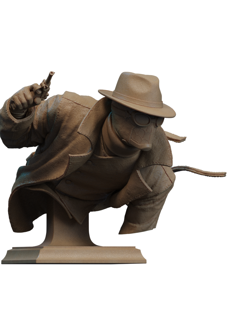 Spider Man Noir Resin Bust - view 2