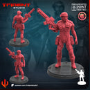SHIELD TROOPER AGENT - Marvel MCP-Compatible 40mm Resin Miniature