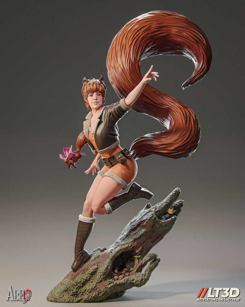 Squirrel Girl Resin Statue - view 5
