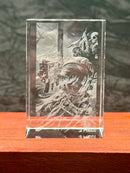 Dark Angel Crystal Engraving – Warhammer 40K Laser Crystal Display