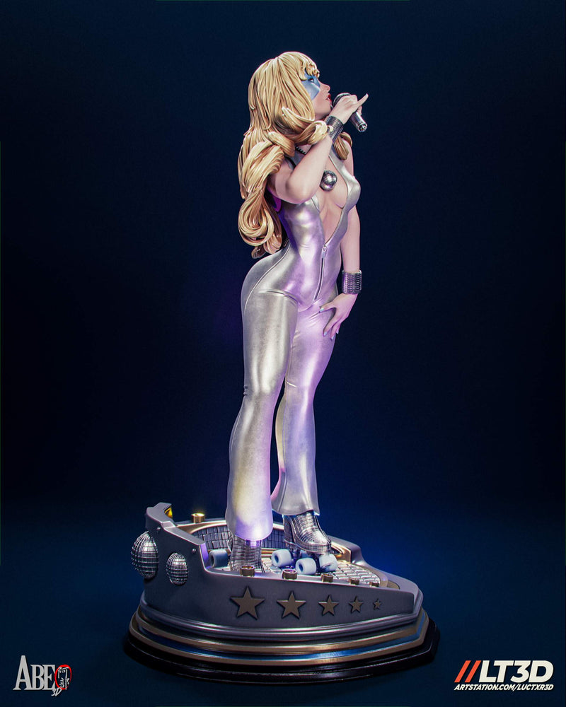 Dazzler Resin Statue - view 4