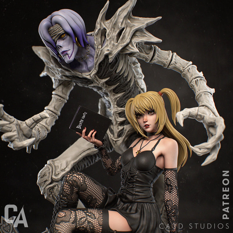 Misa Amane Resin Statue - view 1