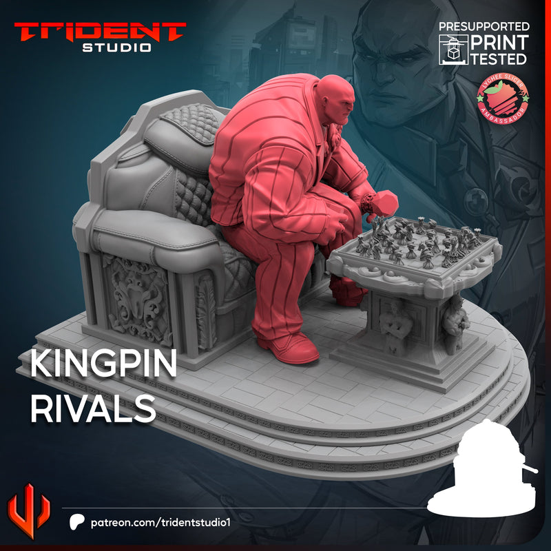 KINGPIN RIVALS - Marvel MCP-Compatible 40mm Resin Miniature