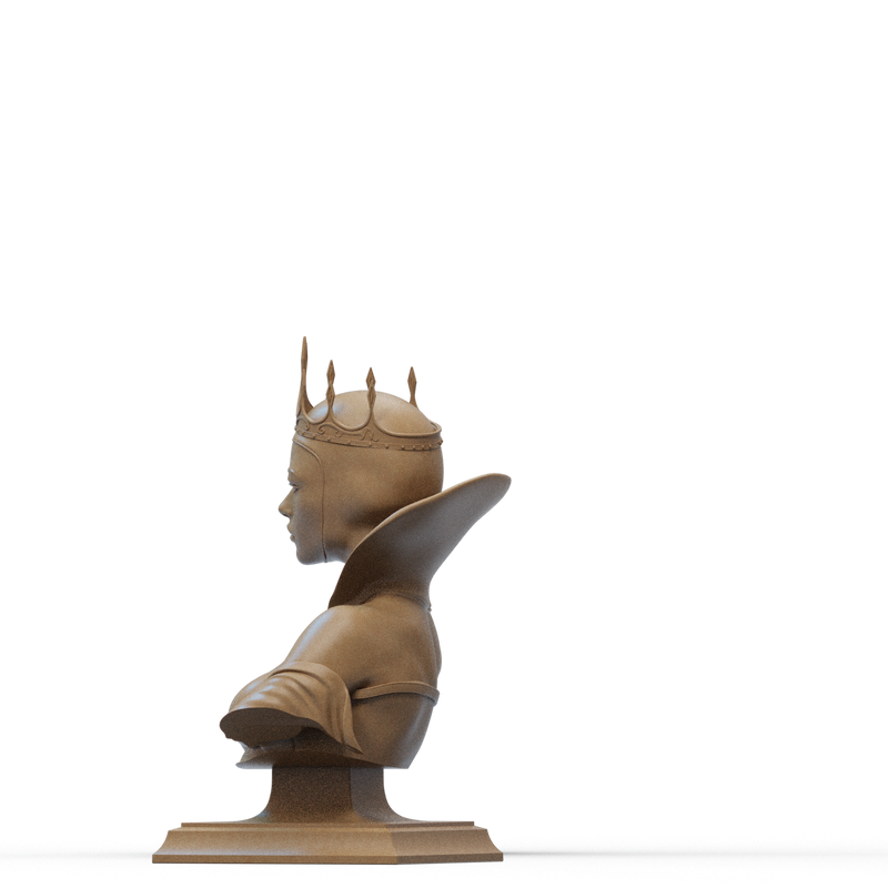 Evil Queen Resin Bust - view 2