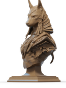 Anubis Resin Bust - view 2