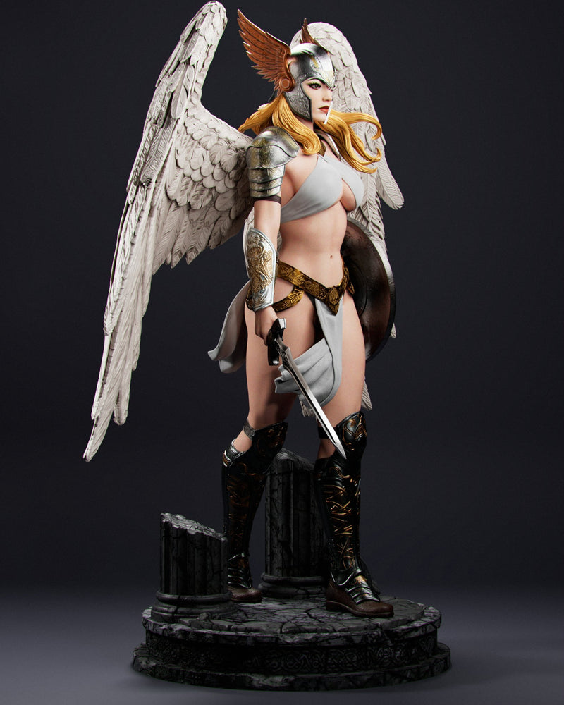 Brynhildr Valkyrie Resin Statue - view 3