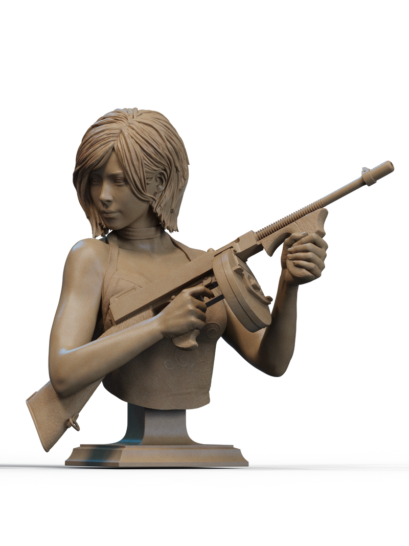 Ada Wong Resin Bust - view 2