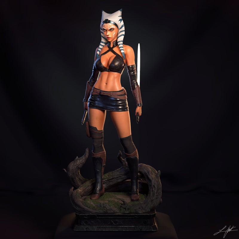 Ahsoka Tano Resin Statue - view 1