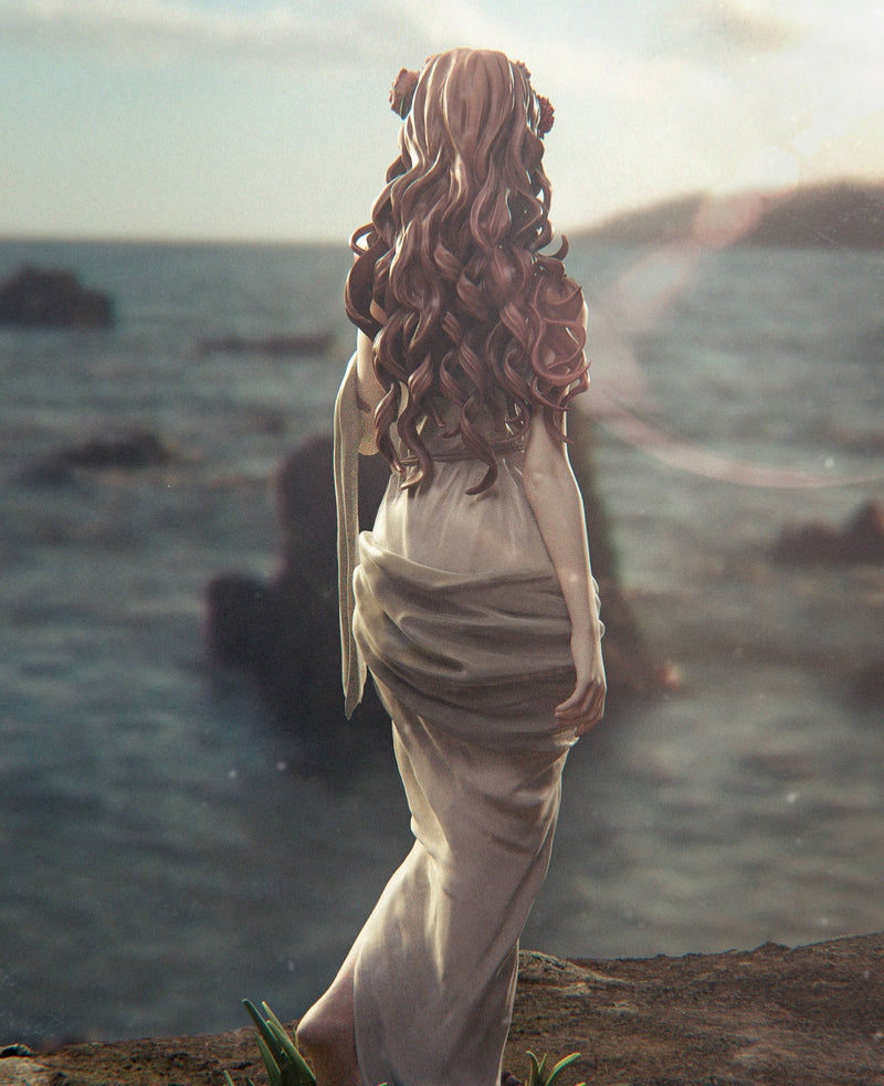 Persephone Resin Statue - view 4