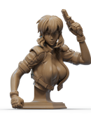 Motoko Resin Bust - view 2